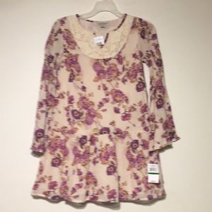 SALES Girls Lucky Brand floral Dress